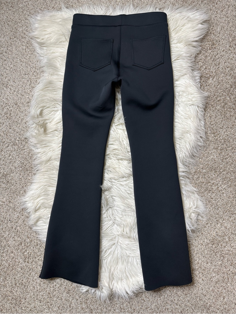 Noble 31 Black Neoprene Flare Leg Pants Pull-On Med - Picture 2 of 7